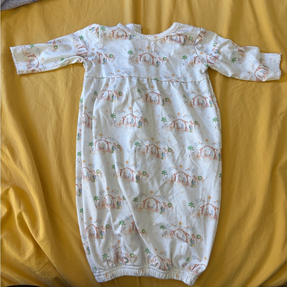 Maisonette Smockingbird Nativity Christmas dress